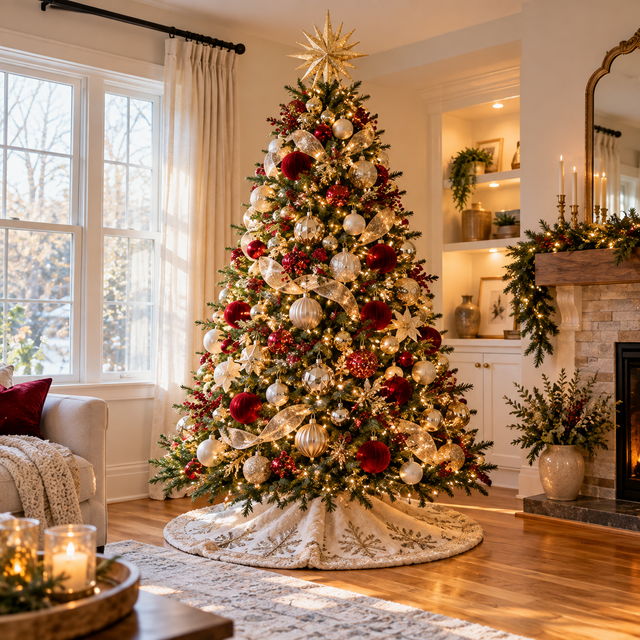 Tree Skirts & Tree Toppers
