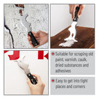 Paint Scraper, 10 in 1 Painters Tool, Scraper for Wood